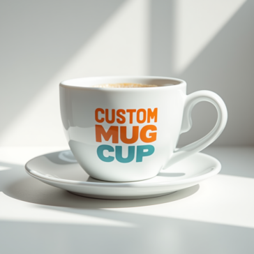 Custom Coffee Cups and Saucers