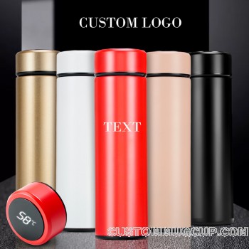 Custom Logo Stainless Steel Vacuum Thermos 450ml Insulated Coffee