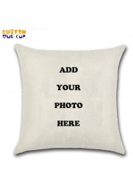 Custom Photo Throw Pillow Covers Throw Pillow Case Cushion Cover For Sofa Bed Chair Car 45*45cm