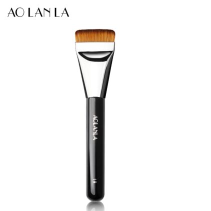 Flat Foundation Brush,Makeup Brush Ultra Thin Spatula Facial Brush Face Mask Brushes for Liquid Foundation, Blending Cream,Charcoal Mixed Mask, DIY