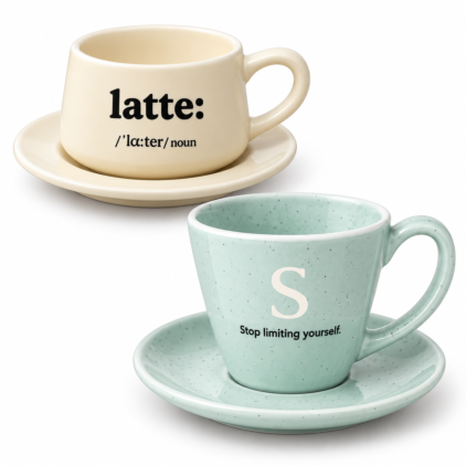 Coffee Cups & Saucers