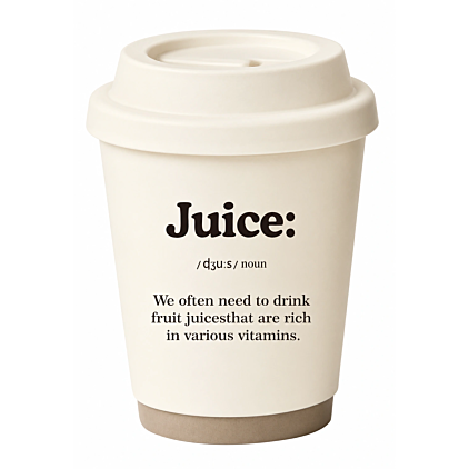 Dictionary Travel Cups