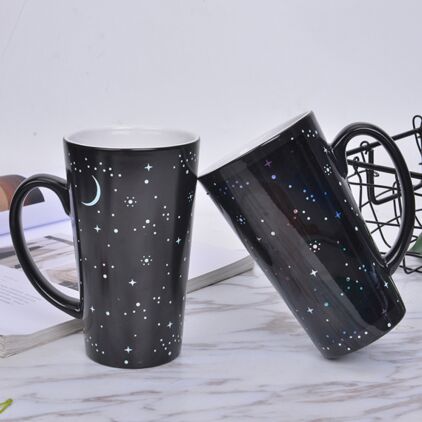 16 OZ Heat Sensitive Ceramic Coffee Mug
