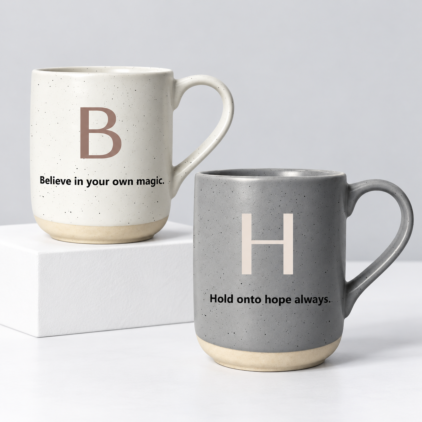 A–Z Initial Mugs