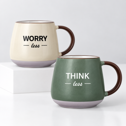 Soft Colour Message Mugs