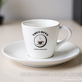  Designer your 90-110ml espresso cups and saucers wholesale 3oz,5oz coffee cup set