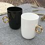 Carat Diamond Ring Ceramic Coffee Cup Engagement Ring Mug Gift Box Package