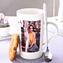580ml mug+spoon+bamboo lid
