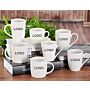 Personalized Coffee Cup Custom Ceramic Mugs Cups - Print Your Logo Name Message or Text Multi Shape Factory Directly 