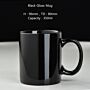 11oz shiny black