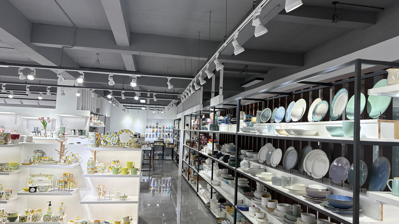 Ceramic showroom display