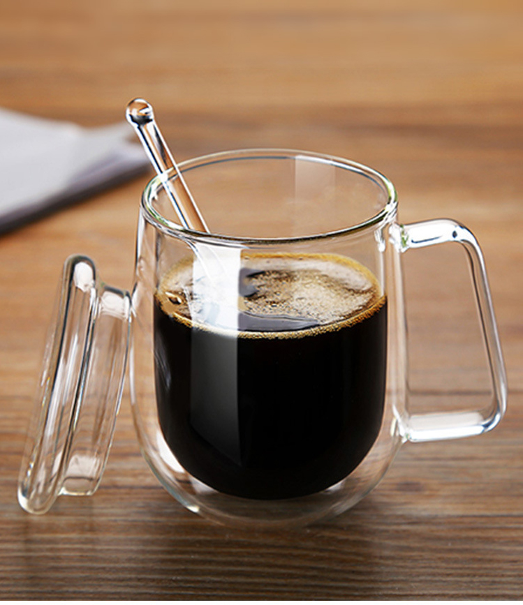 Custom mugs and Personalized mugs 16oz/480ml starbucks coffee mug ,  starbucks coffee cup ,starbucks glass cup ,double wall glass mug order  online