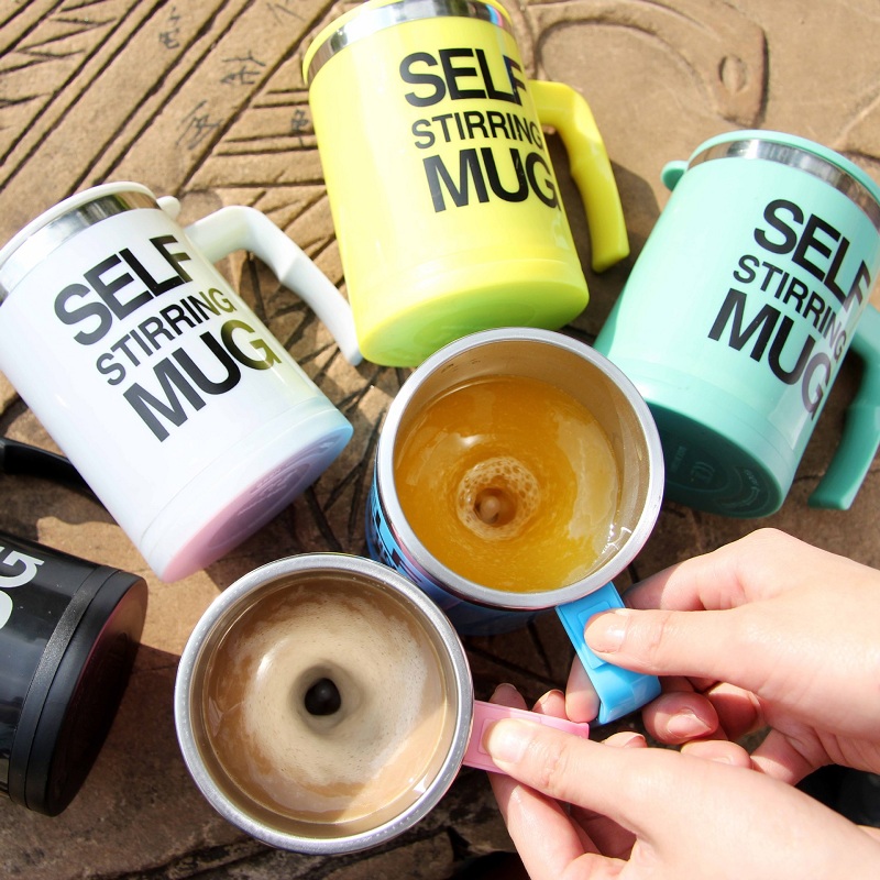 Electric Self Stirring Coffee Mug - 350ml