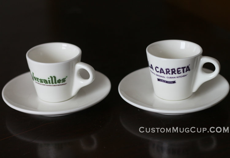 Custom mugs and Personalized mugs 90-110ml espresso cups and saucers  wholesale , personalized coffee cups order online