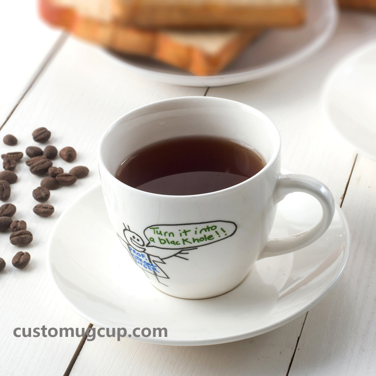 Custom mugs and Personalized mugs 90-110ml espresso cups and saucers  wholesale , personalized coffee cups order online