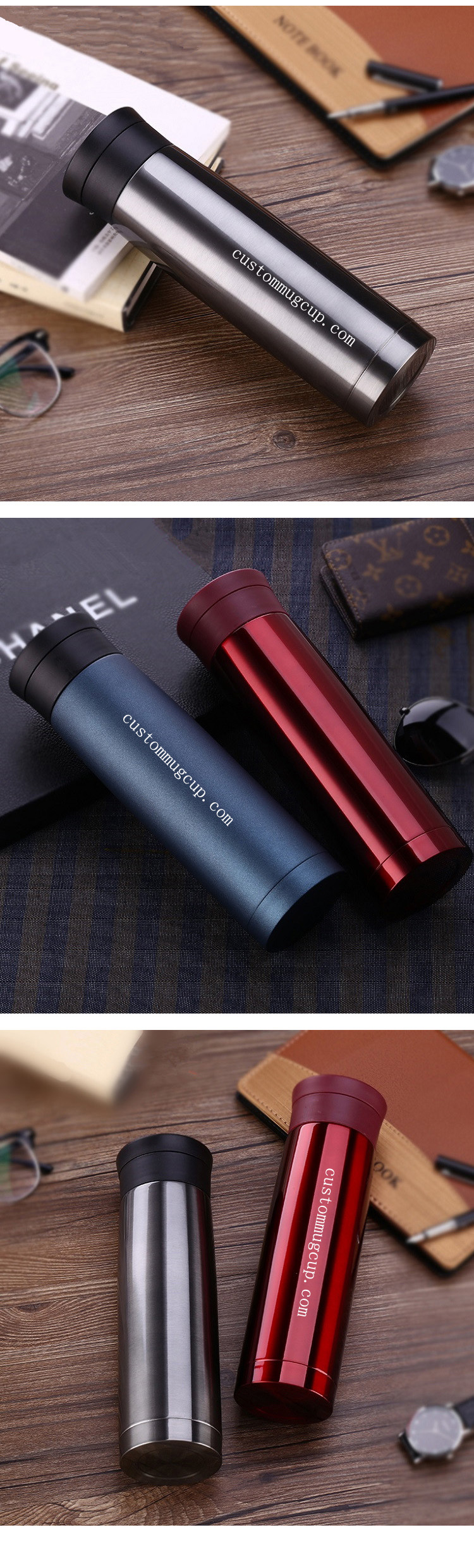 Laser Engraving】Customized Digital Klean Kanteen Stainless Steel Mug PU004  - Shop PIXO.STYLE Vacuum Flasks - Pinkoi