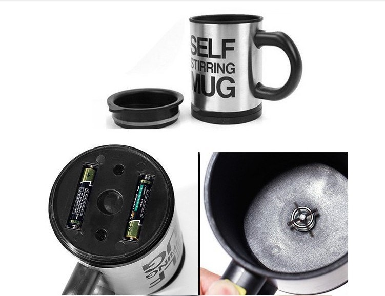 Automatic Stirring Mug, Self Stirring Technology Battery Powered